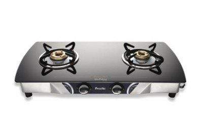 Preethi Streak - 2B Glass Top Gas Stove - Smart Ignition GTG - 009