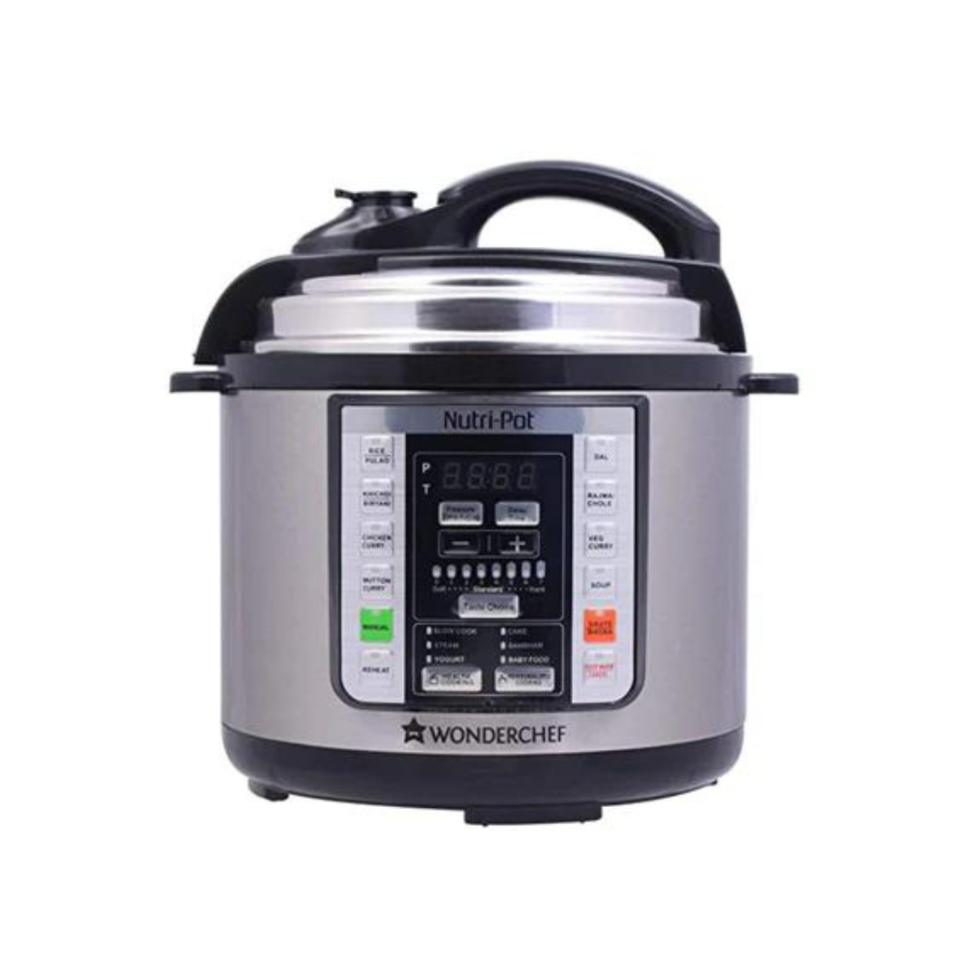 Wonderchef Nutri-Pot Electric Pressure Cooker | 7-in-1 Functions